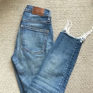 Madewell skinny jeans